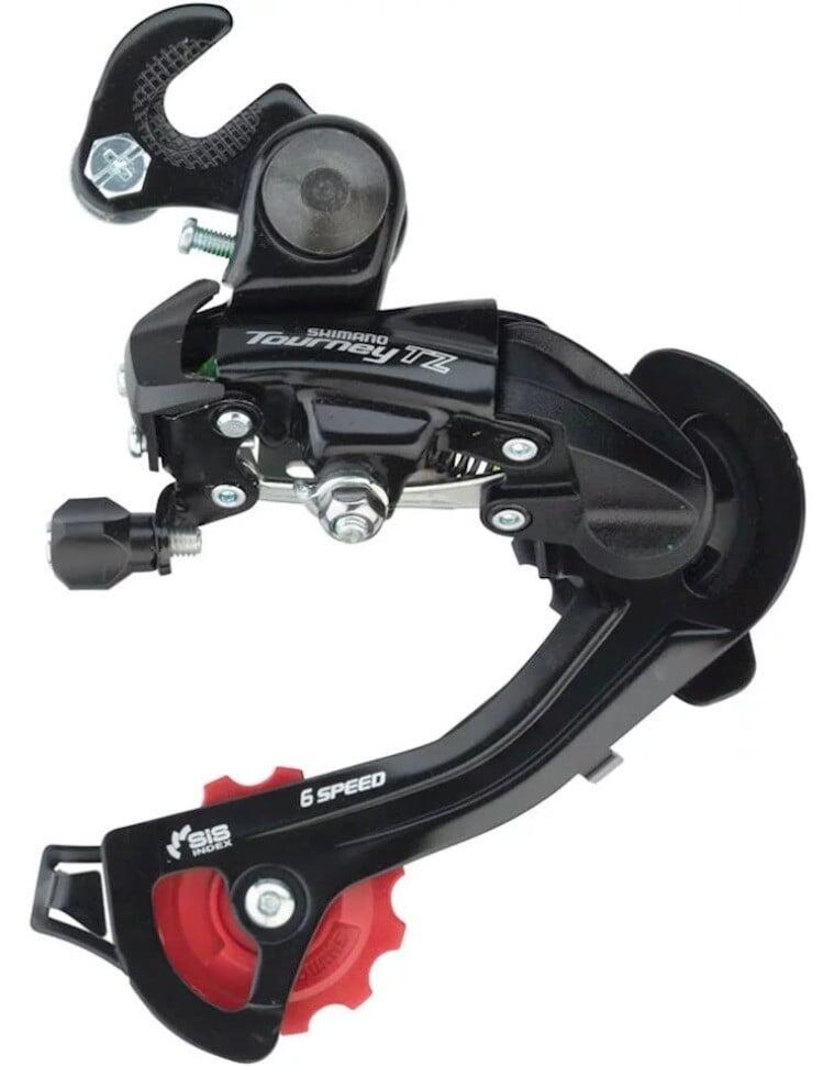 Schimbător spate Shimano Tourney RD-TZ500-GS, 6 viteze, prindere directă