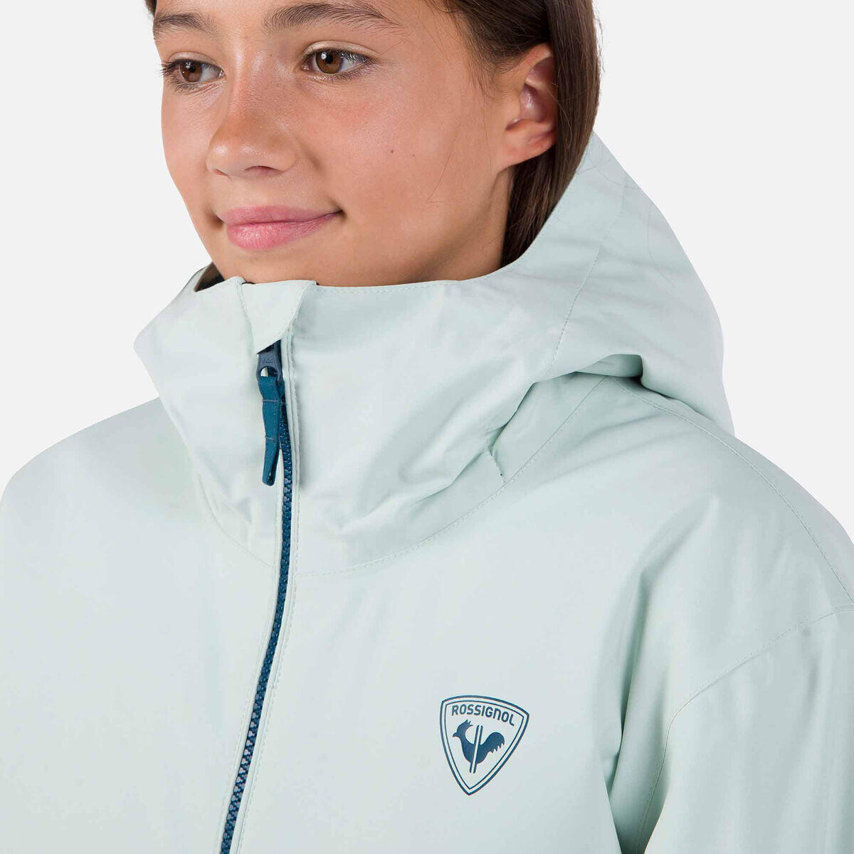 Rossignol Jr Strawpile Ski Jas Kinder - Blauw 4/5