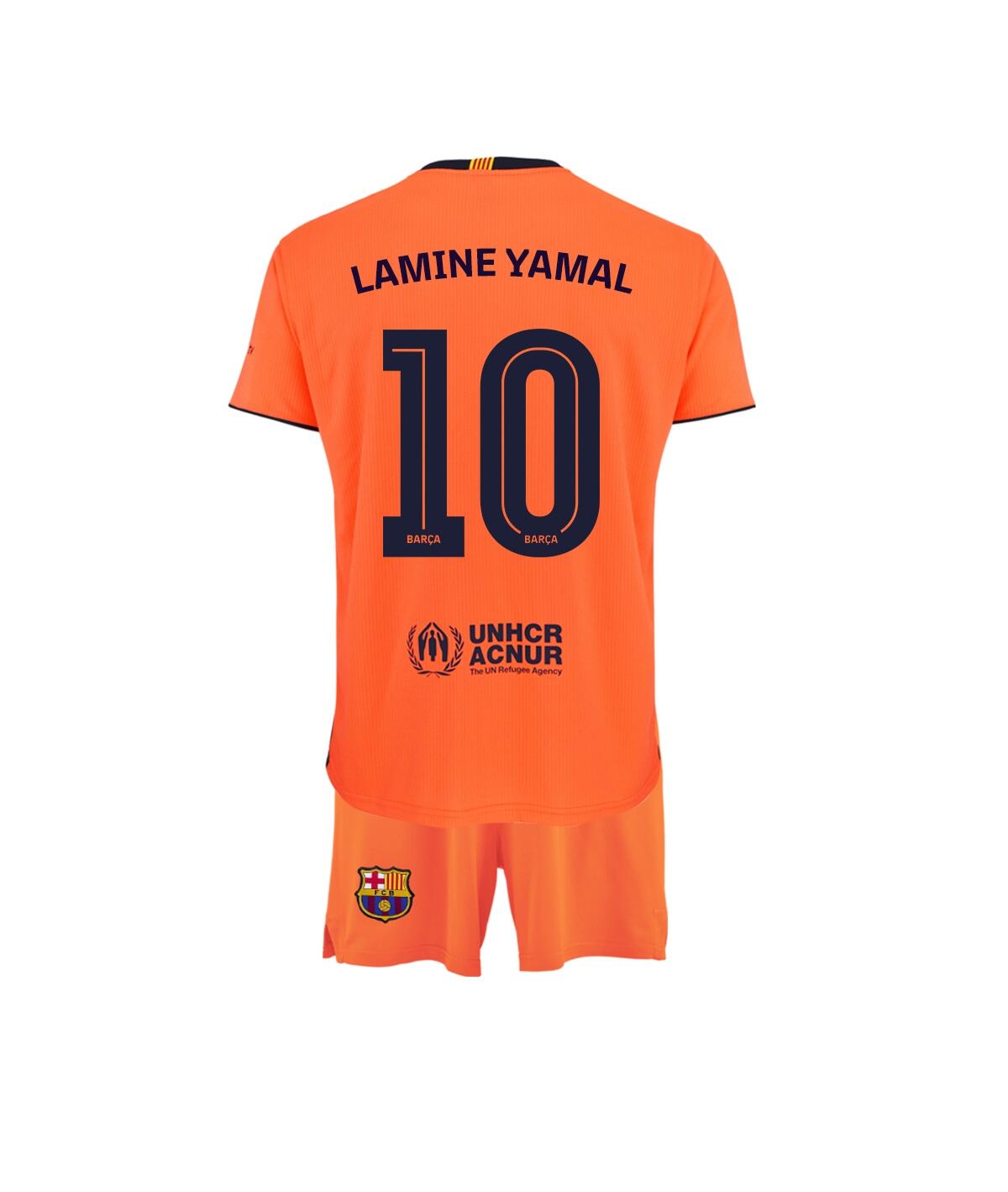 Camisola Lamine Yamal Away FC Barcelona Réplica Oficial 25/26 - Criança 2/7