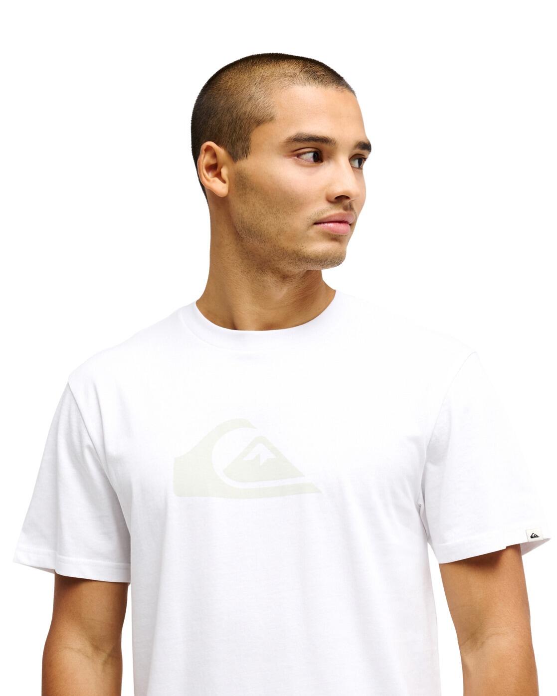 T-shirt à manches courtes EV COMP LOGO Blanc Homme 4/4