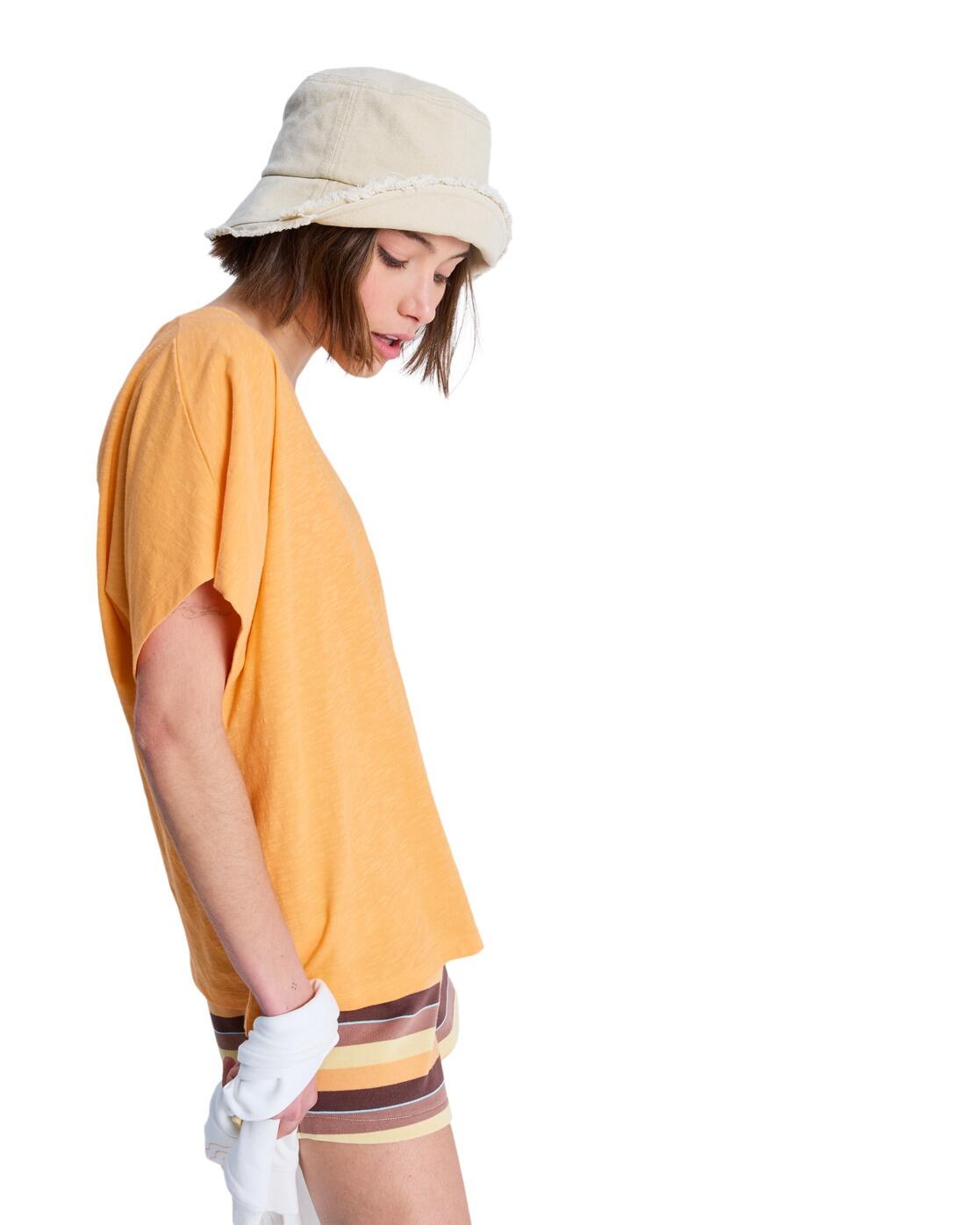T-Shirt à manches courtes NIGHTFALL Orange Femme 3/4