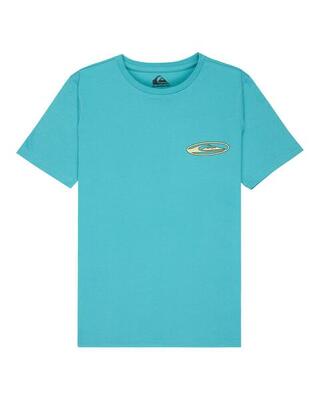 T-shirt met korte mouwen quiksilver model quik globe voor jongens