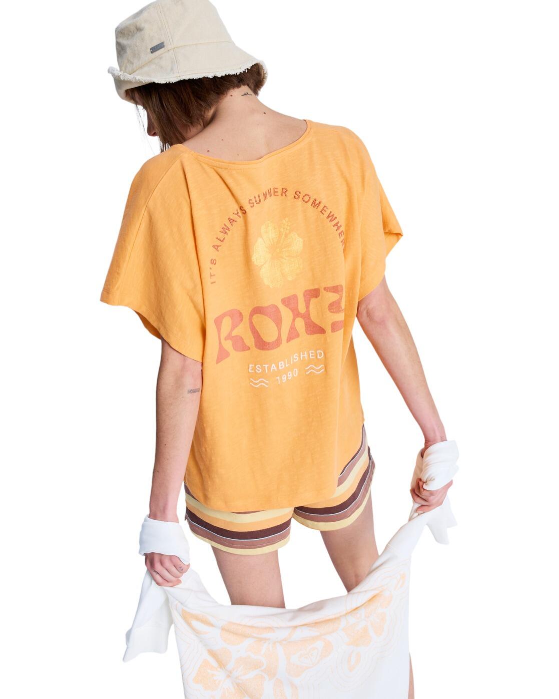 T-Shirt à manches courtes NIGHTFALL Orange Femme 2/4