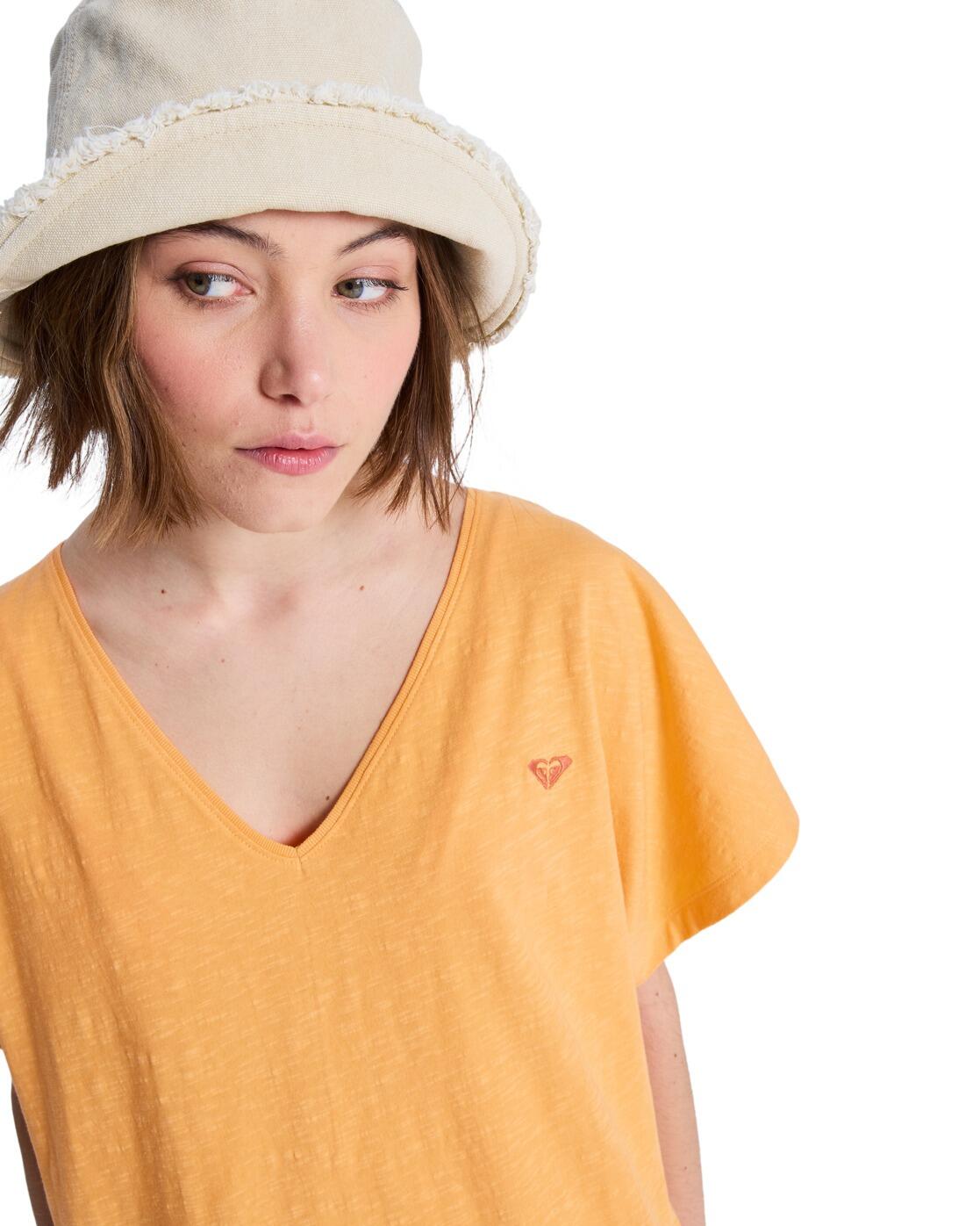 T-Shirt à manches courtes NIGHTFALL Orange Femme 4/4