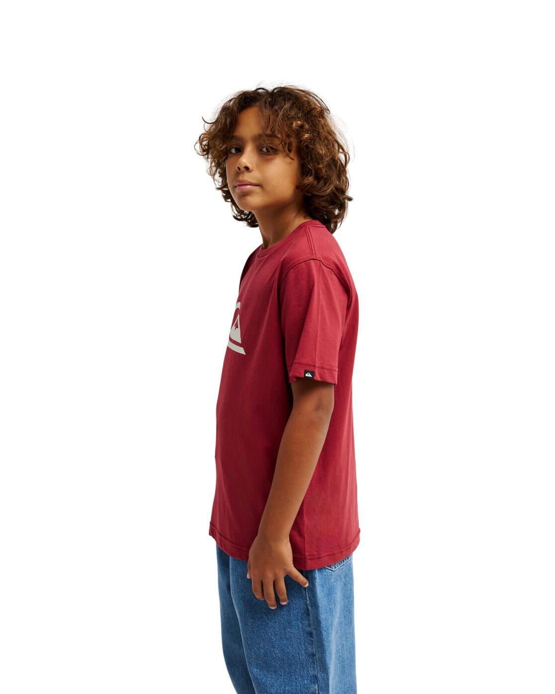 T-shirt à manches courtes EV COMP LOGO Rouge Garçon 3/4