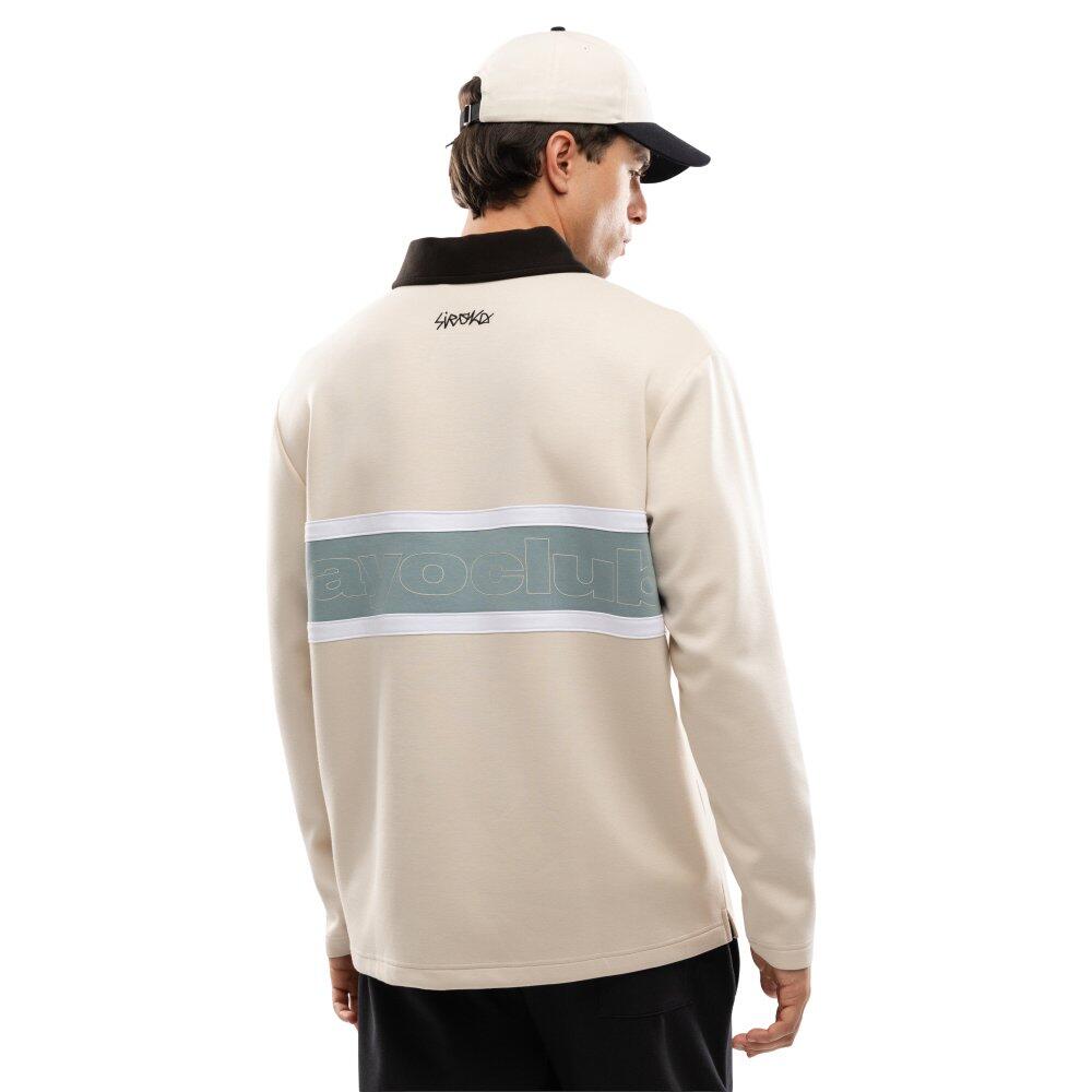 Herren Lifestyle rayo club langärmeliges poloshirt RC Dribble Off-White Weiß 2/7
