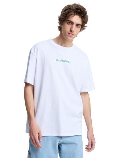 T-Shirt à manches courtes FRACTURED WAVE Blanc Homme