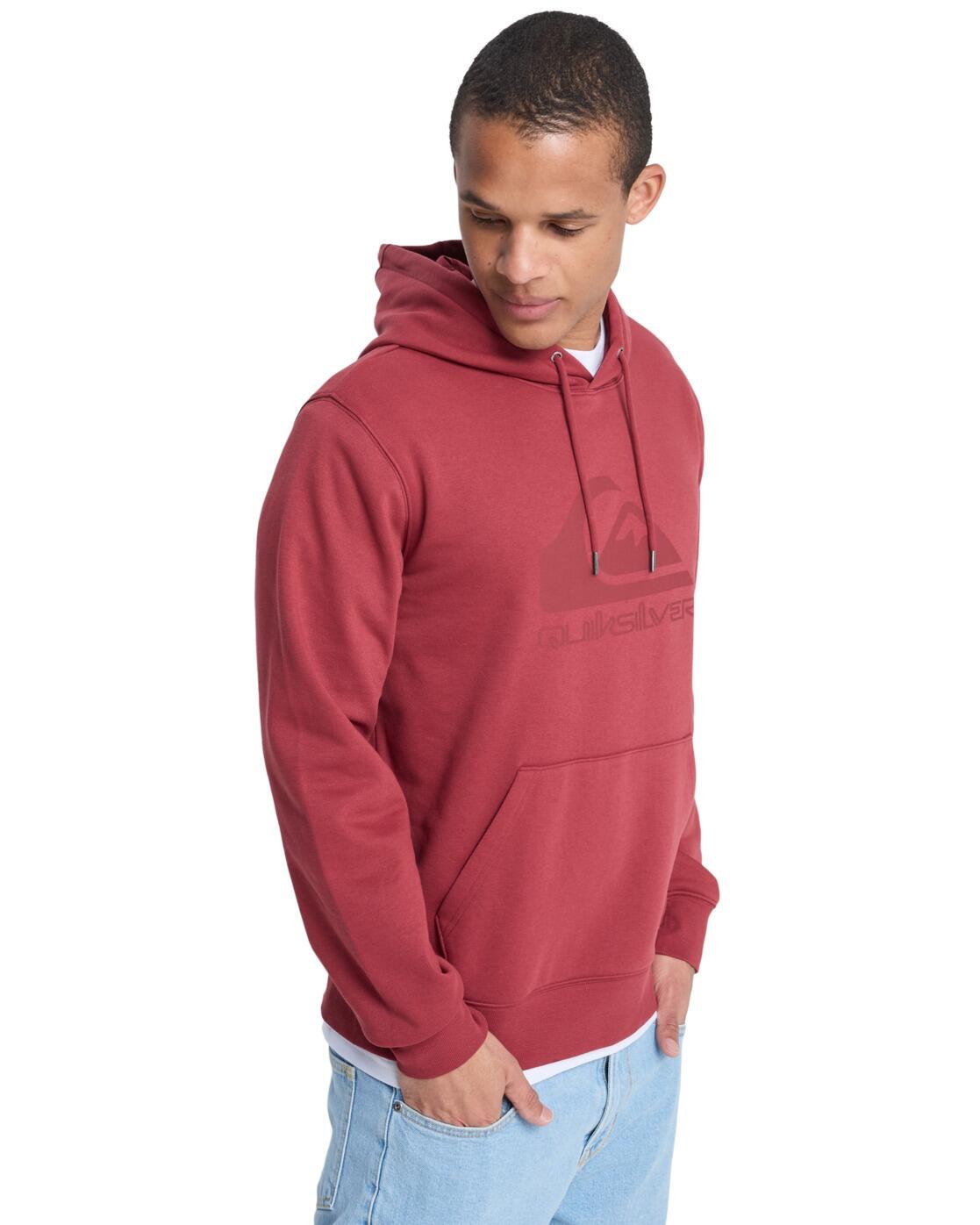 Sweat à capuche COMP LOGO Rouge Homme 3/4