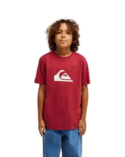 T-shirt à manches courtes EV COMP LOGO Rouge Garçon