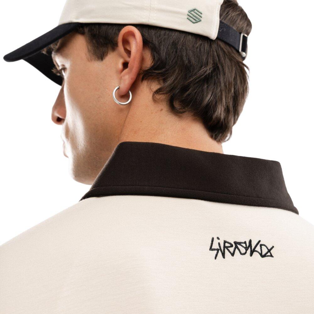 Herren Lifestyle rayo club langärmeliges poloshirt RC Dribble Off-White Weiß 4/7