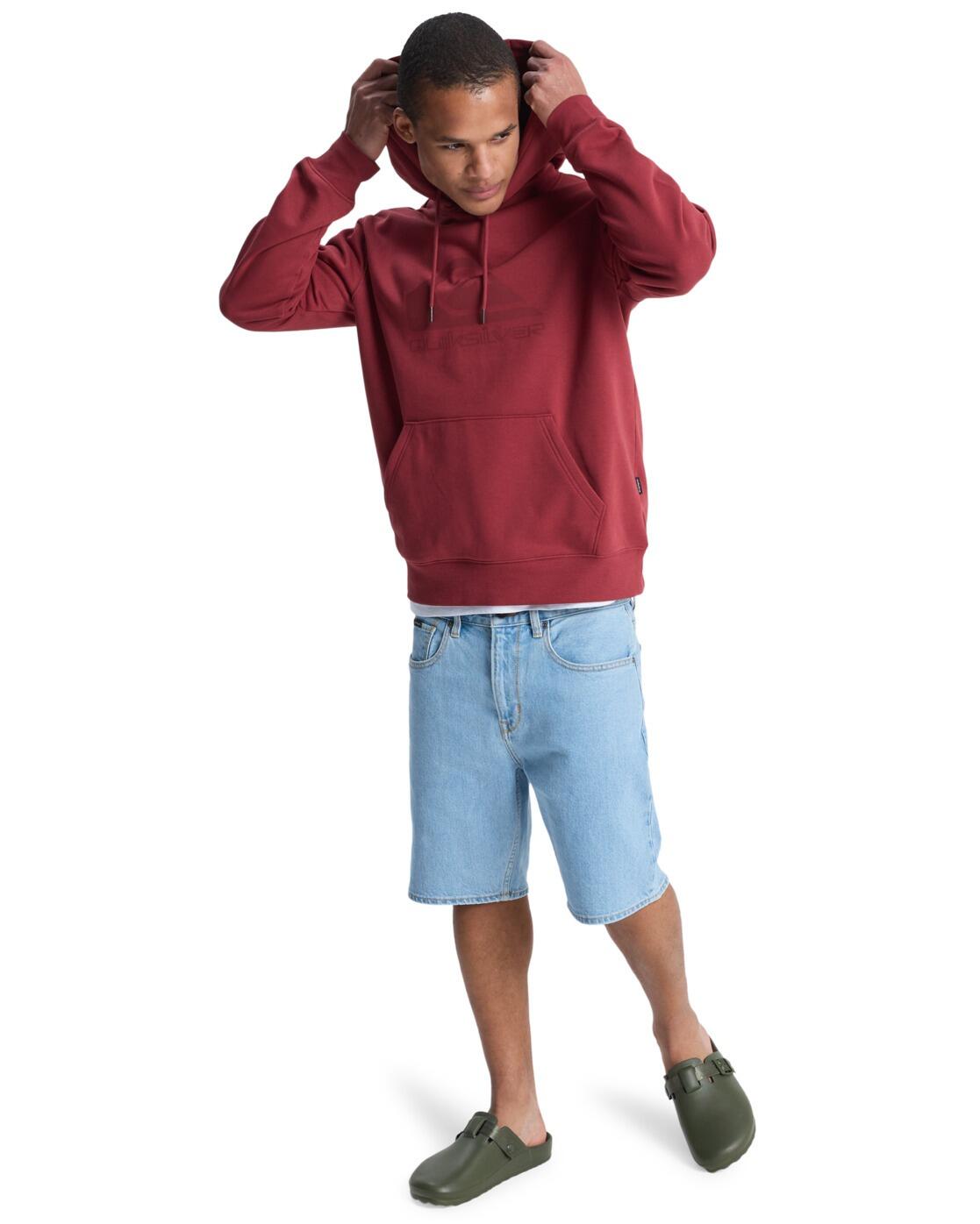 Sweat à capuche COMP LOGO Rouge Homme 4/4