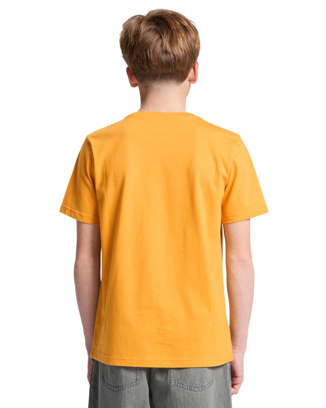 Camiseta de manga corta FINELINE Amarillo Niño 2/4