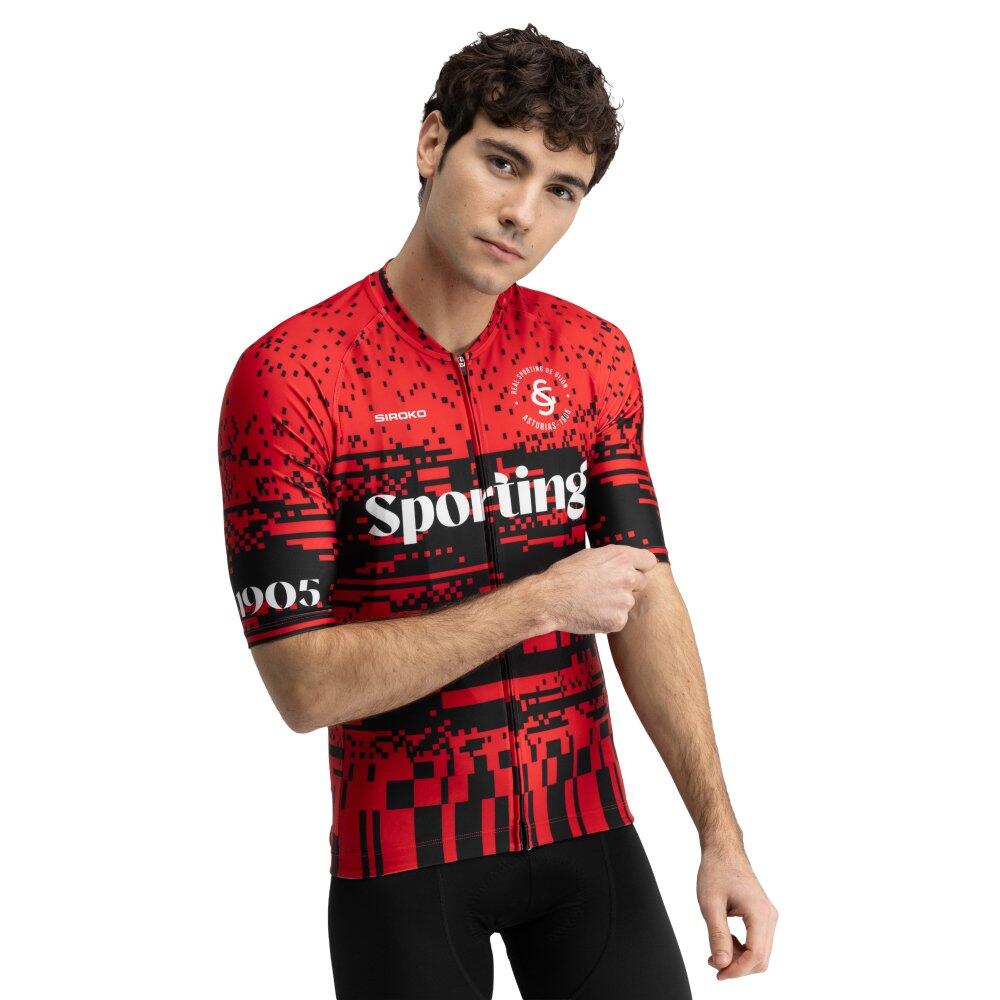 SIROKO Men Cycling ’s real sporting de gijón x siroko short sleeve jersey SC M2 Asce