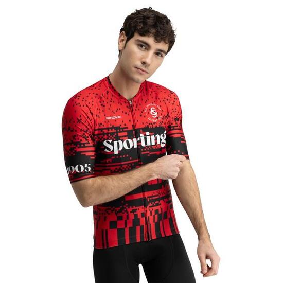 Maillot vélo manches courtes homme Real Sporting de Gijón x Siroko Cyclisme SC