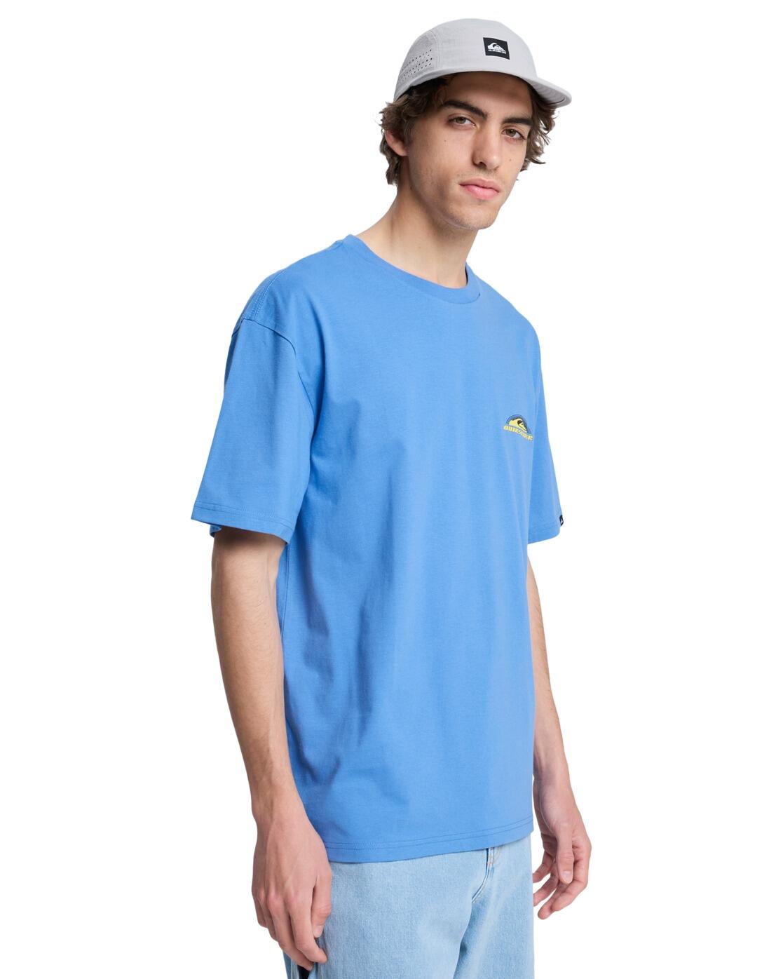 T-Shirt à manches courtes EV FADE SPECTRUM Bleu Homme 3/4