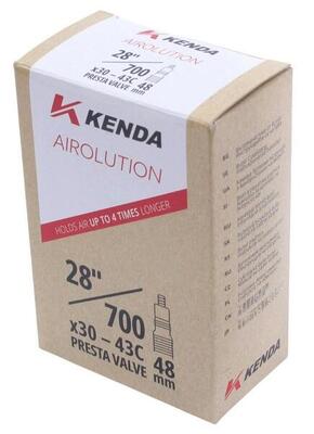 Fiets binnenband kenda airolution 28 inch / 700 x 30 – 43c (48 mm fv)