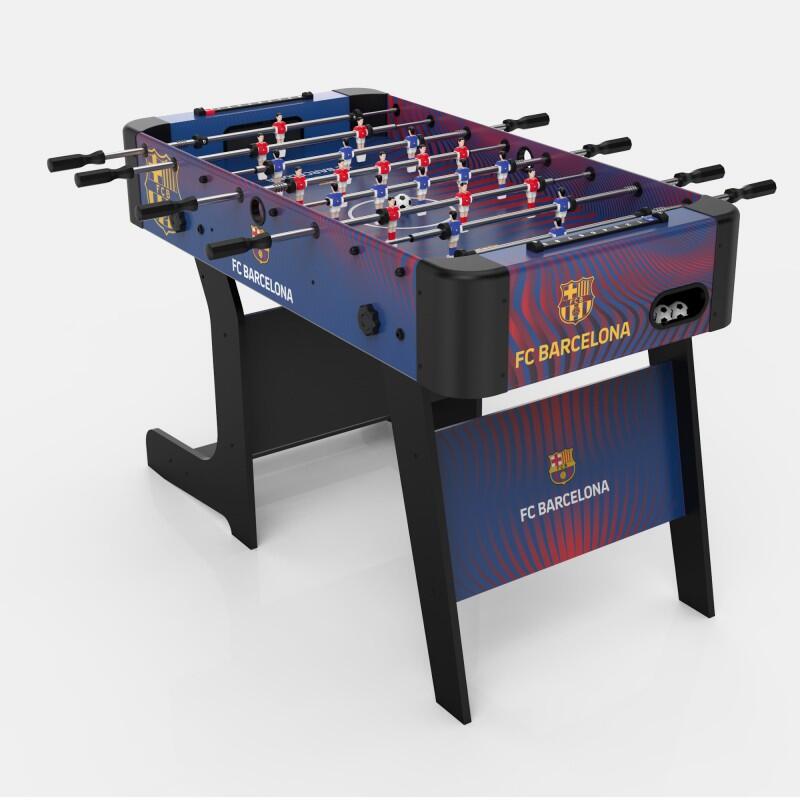 TABLE DE FOOTBALL PLIANTE F.C. BARCELONA 2/6