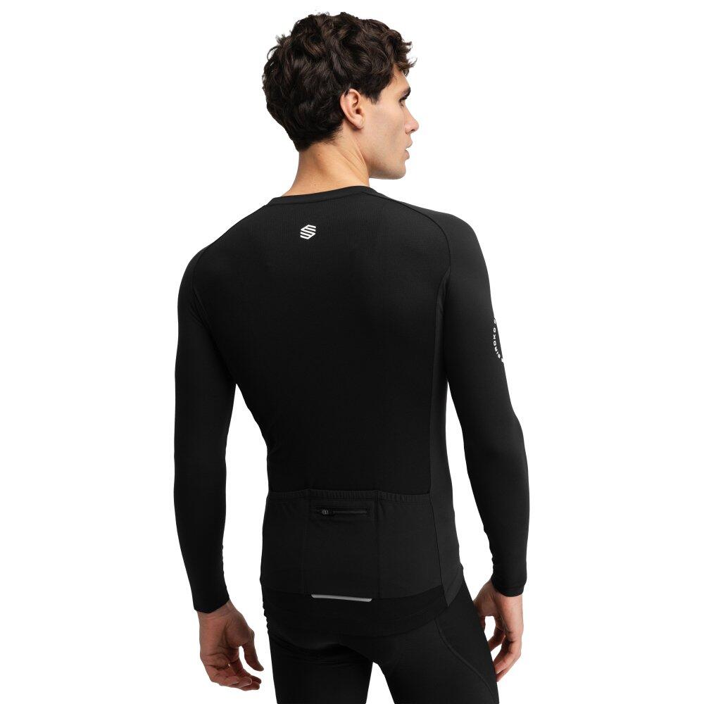 Maglia da ciclismo a maniche lunghe uomo M9 Scanuppia Black Nero 2/8