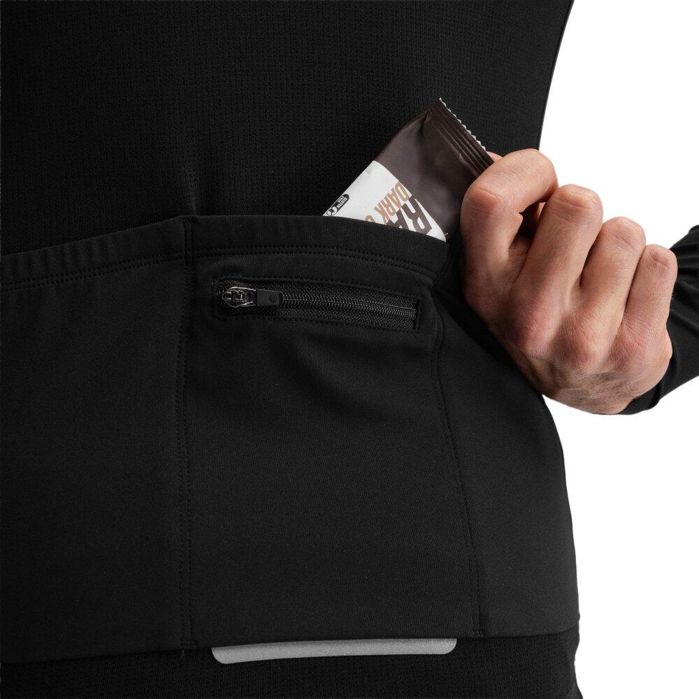 Maglia da ciclismo a maniche lunghe uomo M9 Scanuppia Black Nero 5/8