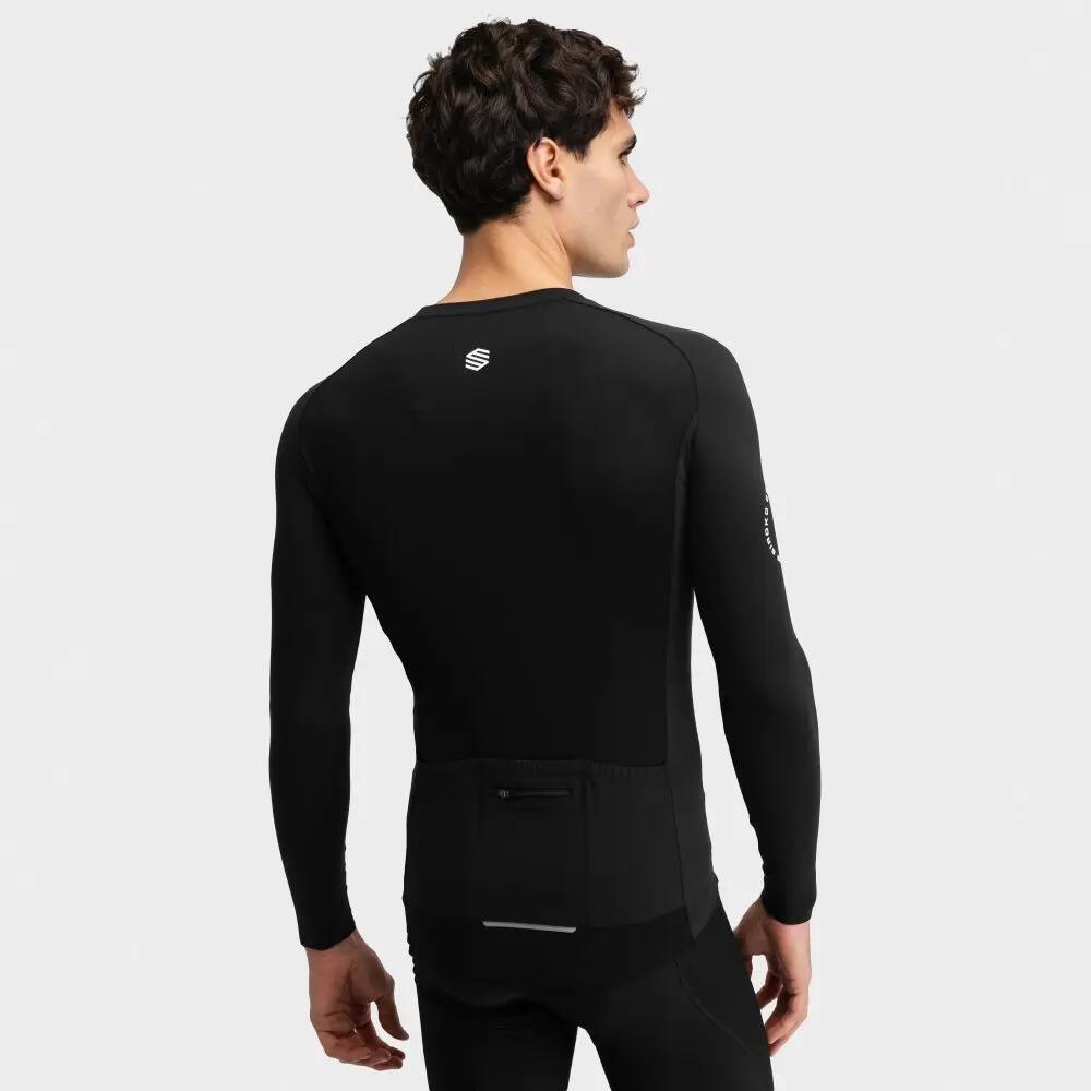 Maglia da ciclismo a maniche lunghe uomo M9 Scanuppia Black Nero 6/8