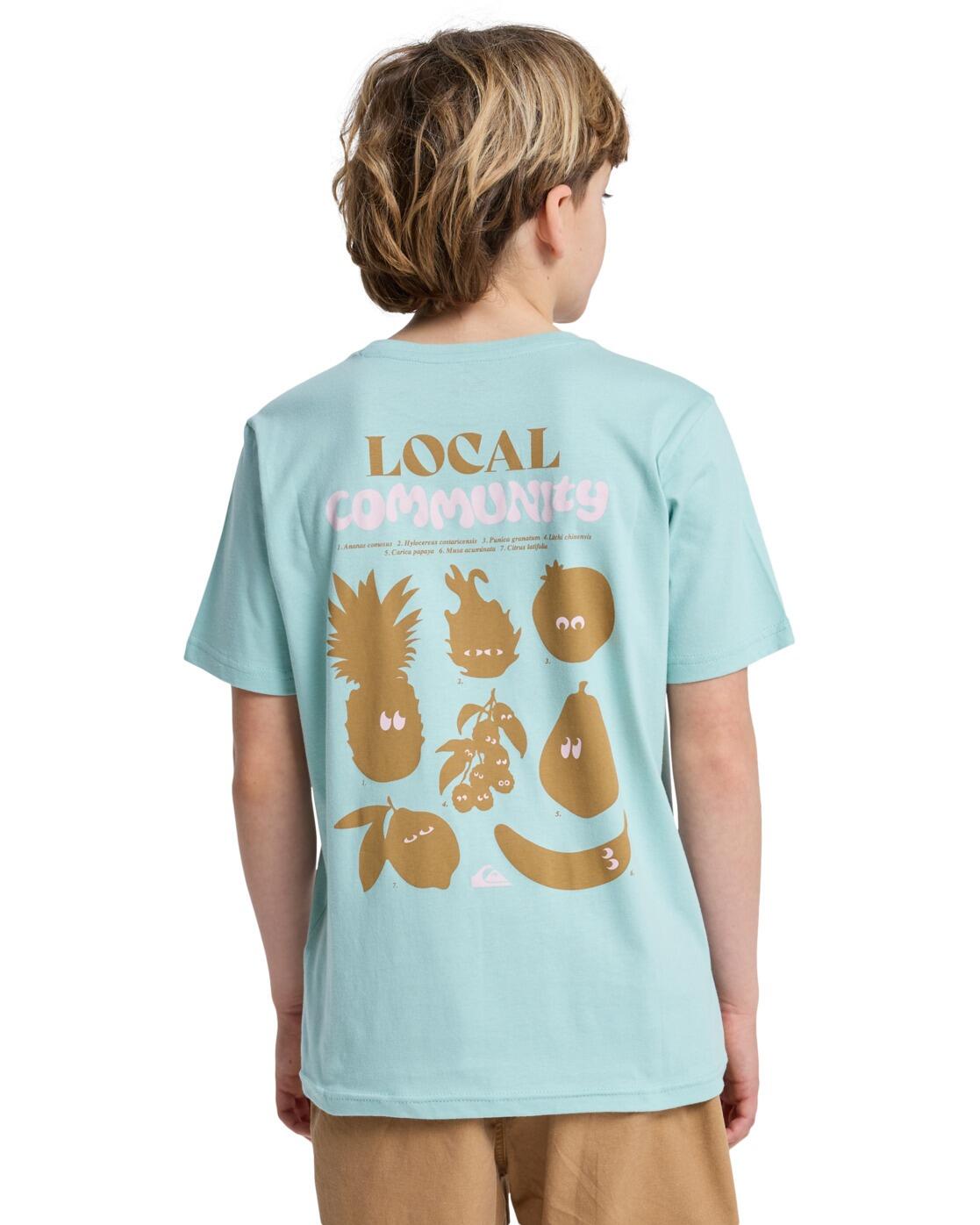 Camiseta de manga corta FRUITS TIDE Azul Niño 2/4