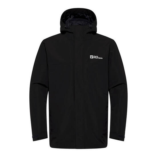 Jack Wolfskin Herren Jacke Funktionsjacke Outdoorjacke Altenberg 3 in 1