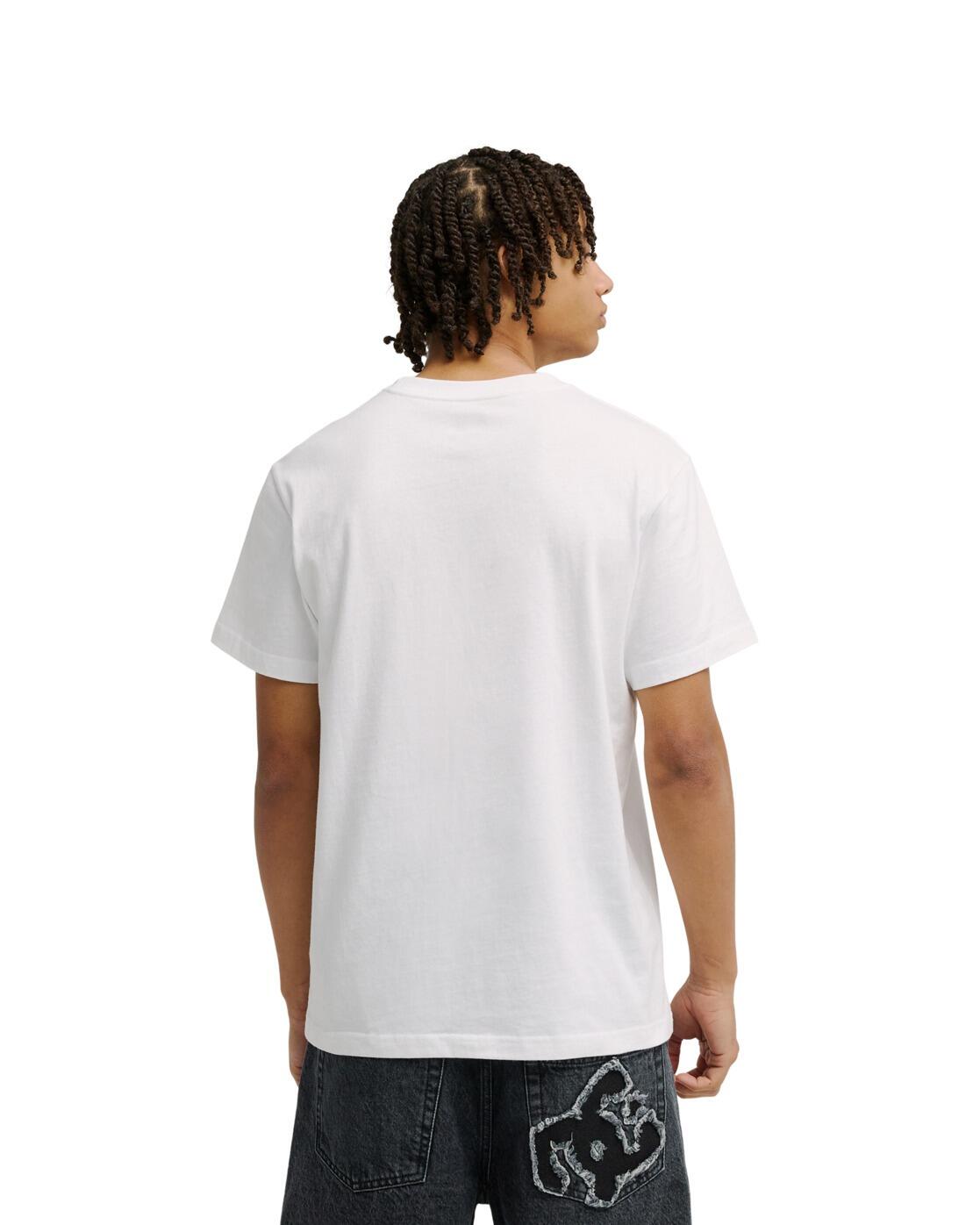 T-shirt à manches courtes Blanc Homme 2/4