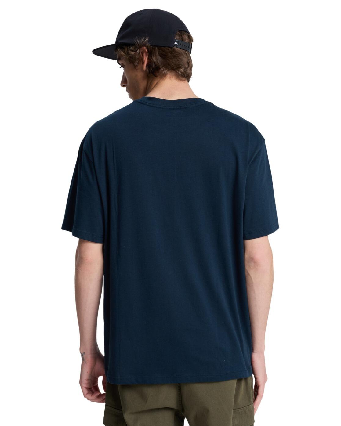 T-shirt à manches courtes SALT WATER POCKET Bleu Homme 2/4