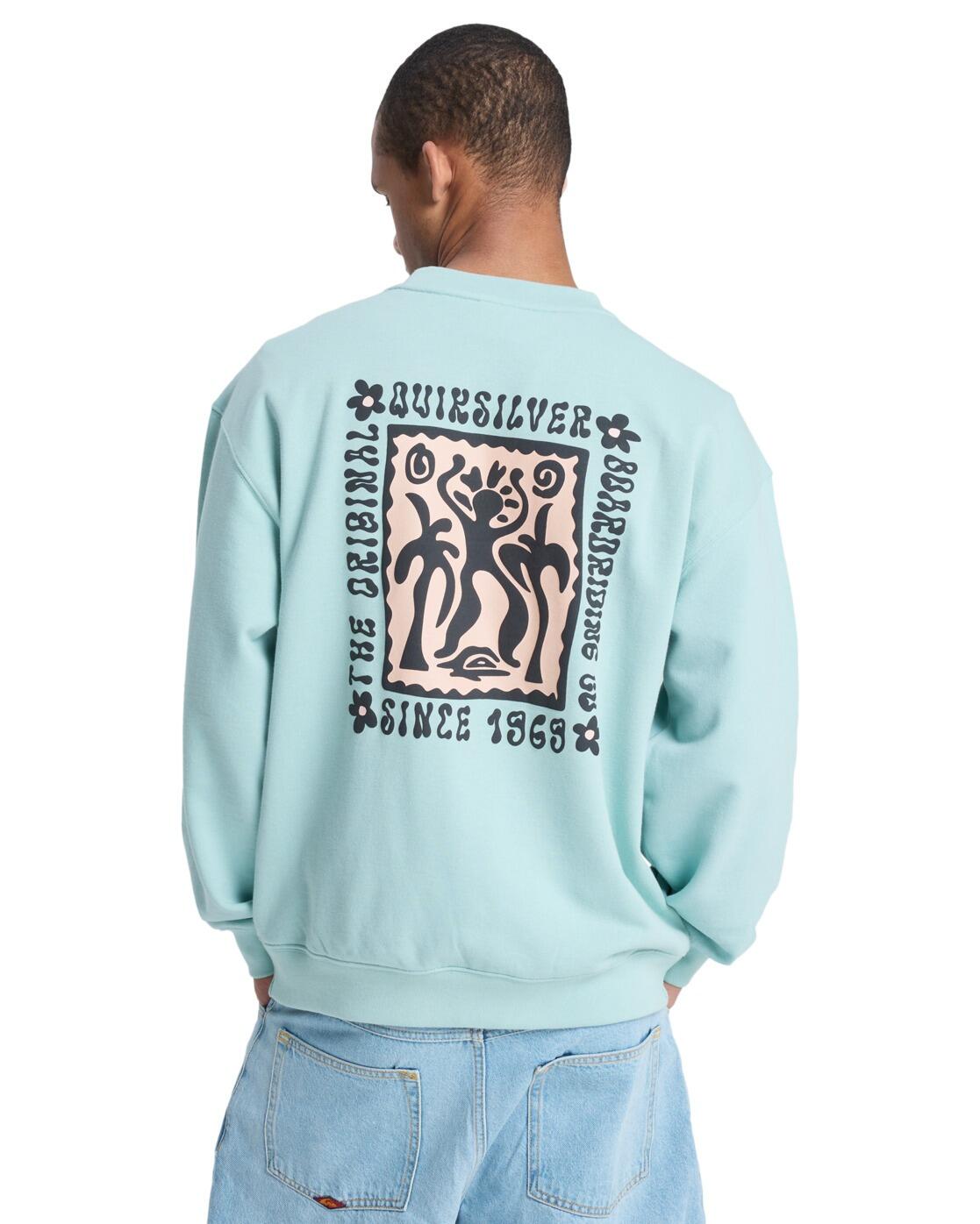 Sweat ELEVATED Bleu Homme 2/4