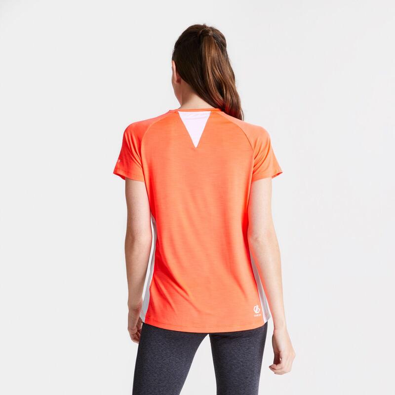 Outdare Bahnradsport T-Shirt für Damen - Koralle