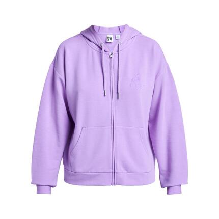 Bluza na zamek dla Kobiety SURFING BY DAYLIGHT Fioletowy