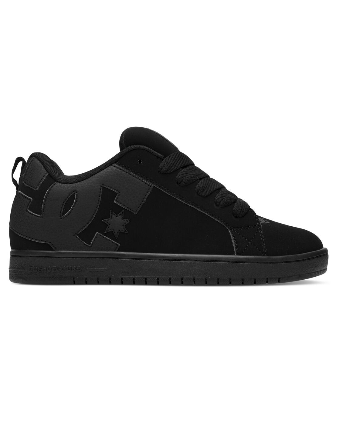 Chaussures en cuir COURT GRAFFIK Noir Homme 2/4
