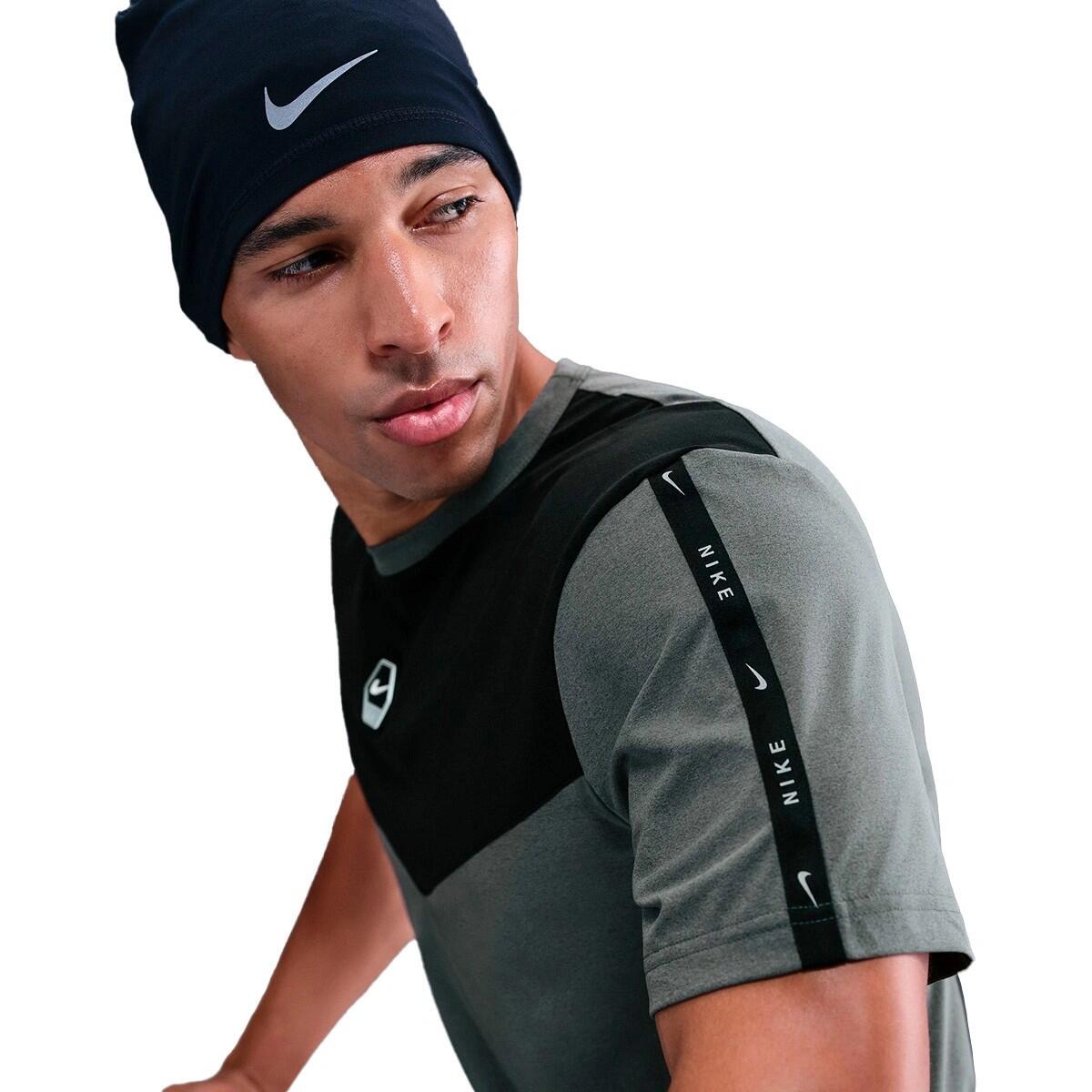 Camiseta Casual Hombre Nike Sportswear Men´s Dri-Fit T-Shirt  IH4288-068 Gris 3/4