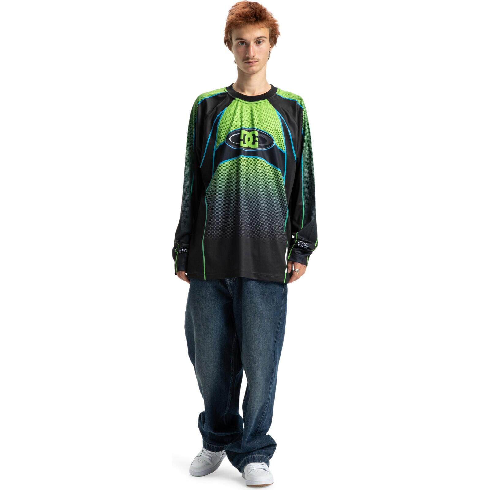 T-shirt à manches longues Dc shoes modèle EDYKT03539-GJZ0 pour unisexe 5/7
