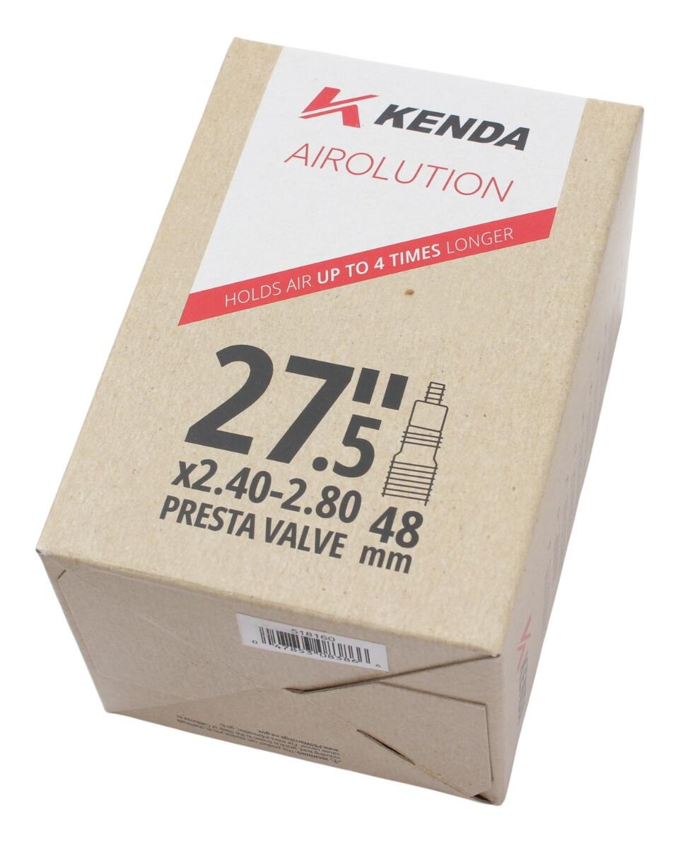 Chambre à air vélo KENDA Airolution 27,5 pouces x 2,40 – 2,80 pouces FV 5/5