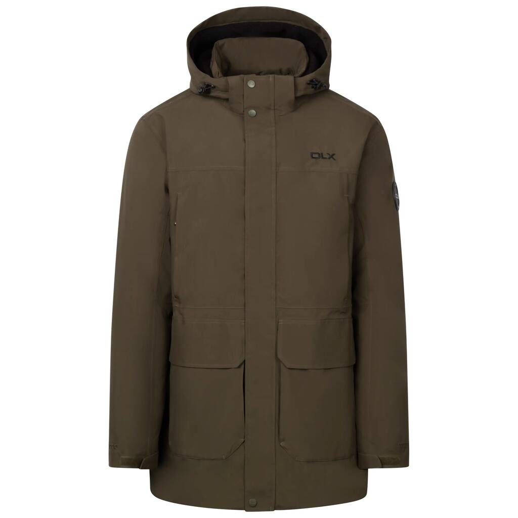 Mens Waterproof Padded Longer Length Rainwear Jacket - Donahue