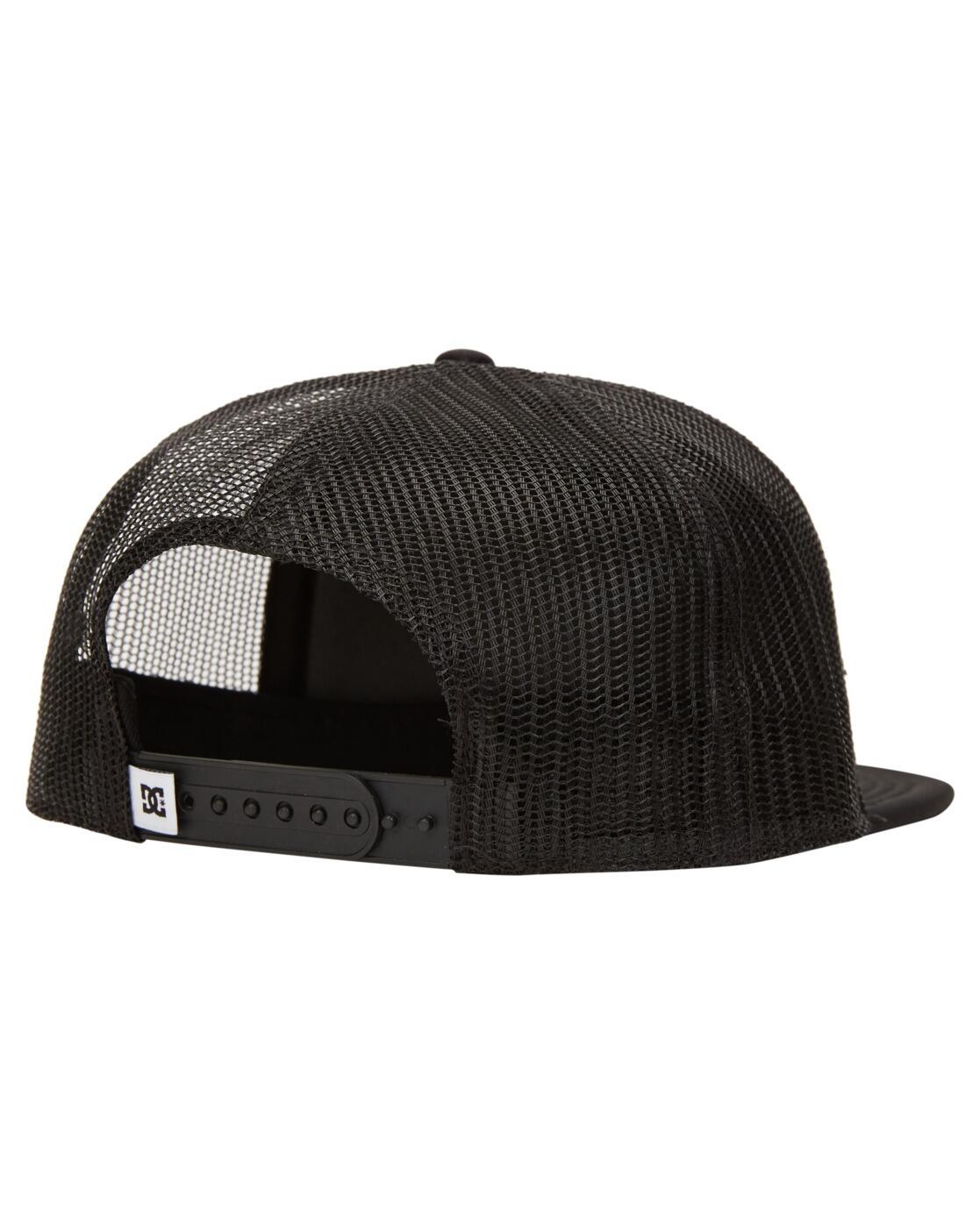 Casquette trucker GAS STATION Noir Garçon 3/4