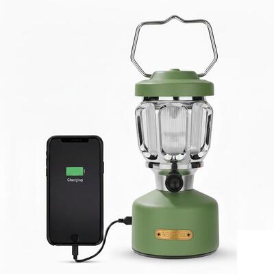 Oplaadbare led-zaklamp, autonomie 100h - hurricane evolution