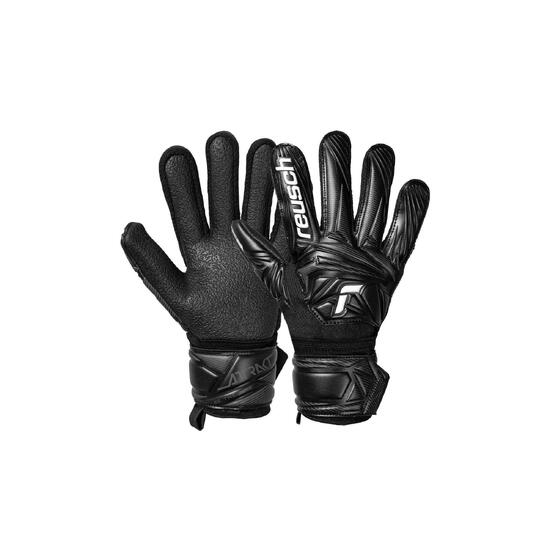Rękawice bramkarskie dziecięce Reusch Attrakt Resist 5672615 black