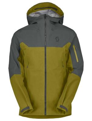 Scott explorair 3-laags ski jas heren - grijs/groen