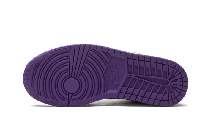 Air Jordan 1 Mid SE Varsity Purple 3/4
