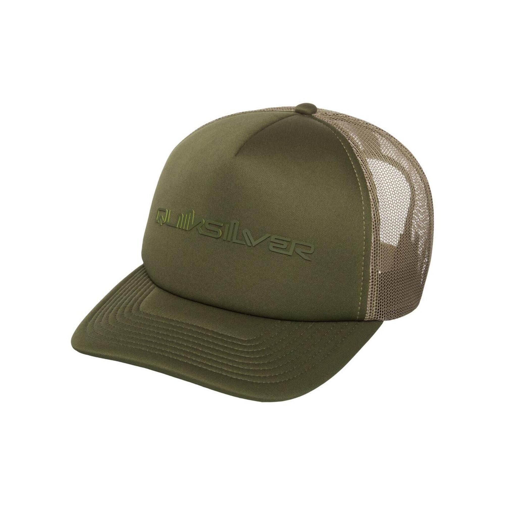Quiksilver - Casquette Trucker Omni Marron Homme - Casquette - Vert - No Size - Decathlon