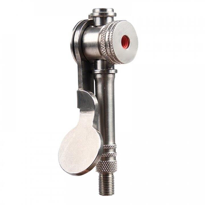 Cabeça de bomba de bicicleta de alta pressão Hiro V2". Silca 3/4