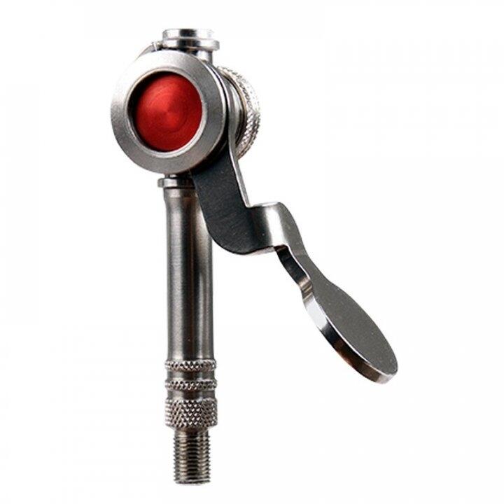 Cabeça de bomba de bicicleta de alta pressão Hiro V2". Silca 2/4