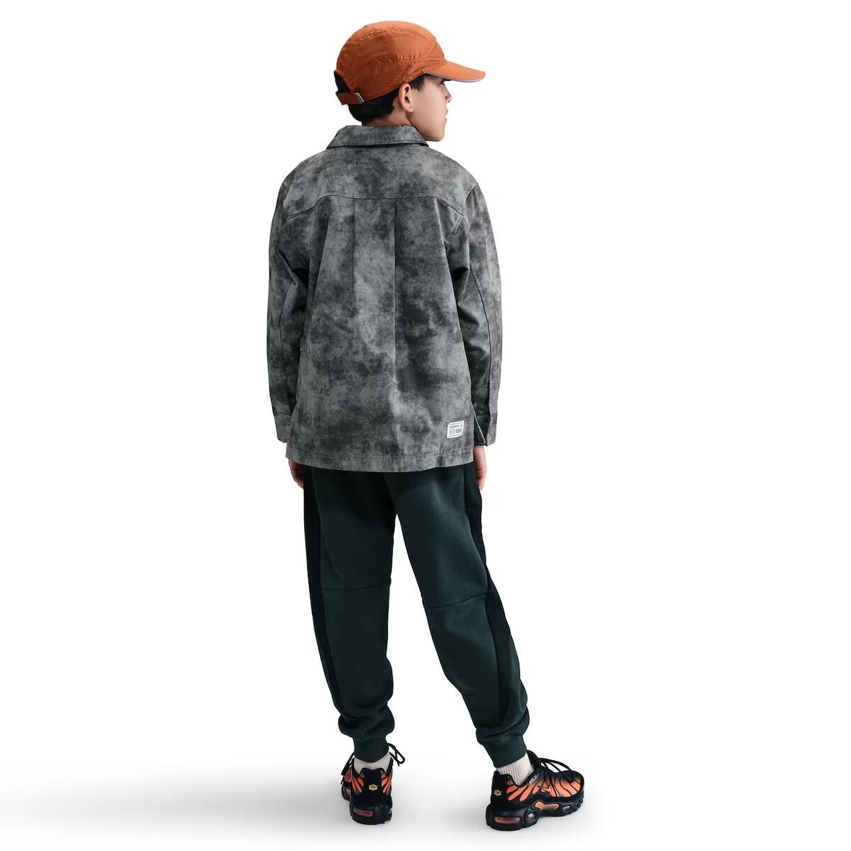 Pantalón Casual Niño Nike Air Big Kids`Fleece Joggers HF8811-390 Verde 3/4