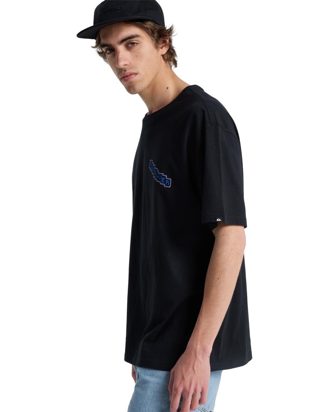 T-Shirt à manches courtes EV GLASS OF Noir Homme 3/4
