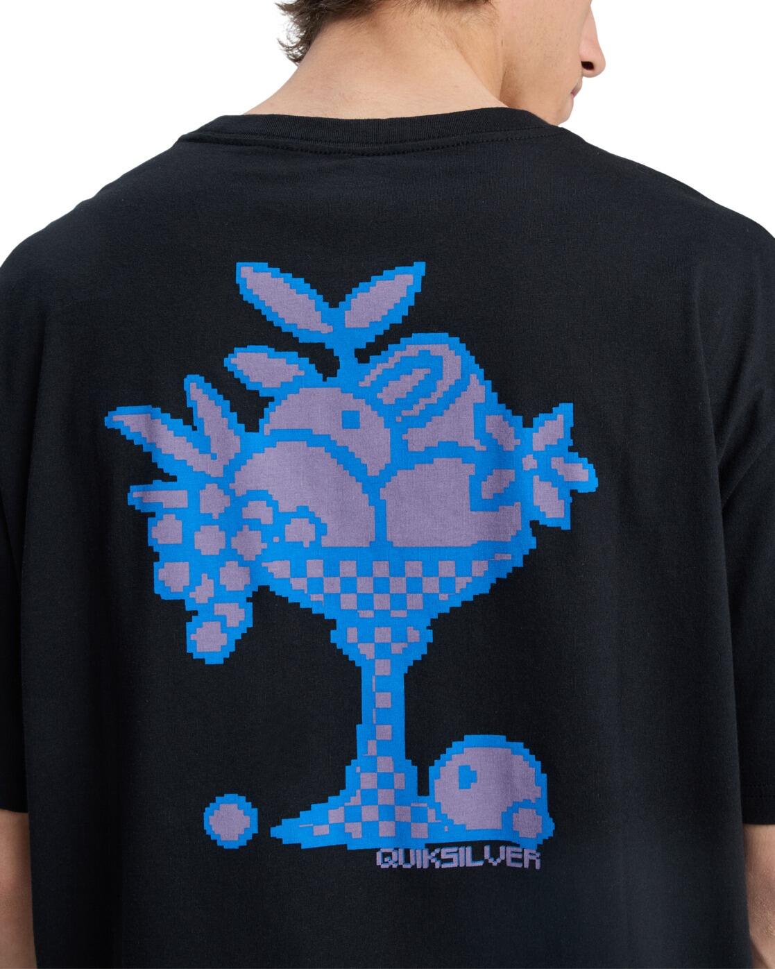 T-Shirt à manches courtes EV GLASS OF Noir Homme 4/4