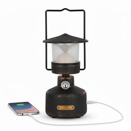 Nomadische oplaadbare LED-lantaarn met powerbank - ZEPHYR