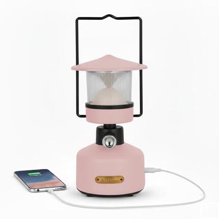 Nomadische oplaadbare LED-lantaarn met powerbank - ZEPHYR