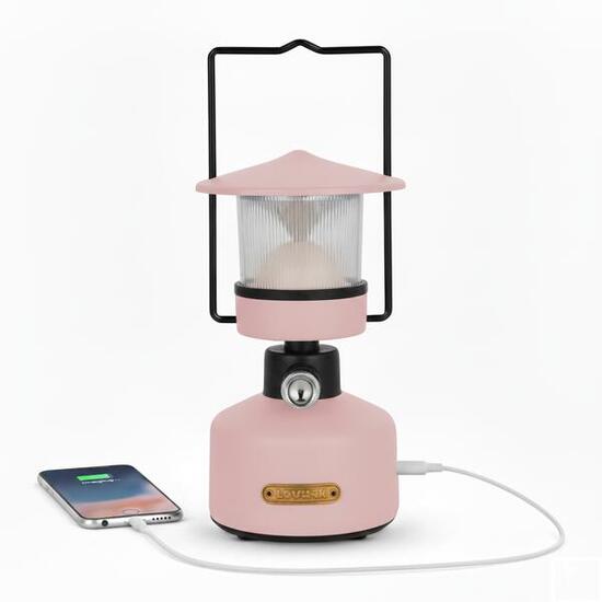 Nomadische oplaadbare LED-lantaarn met powerbank - ZEPHYR